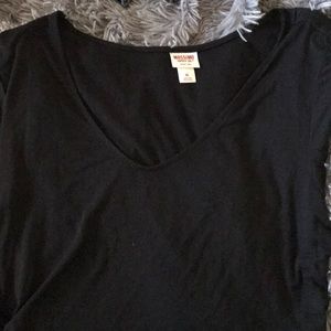 Black t shirt dress :)